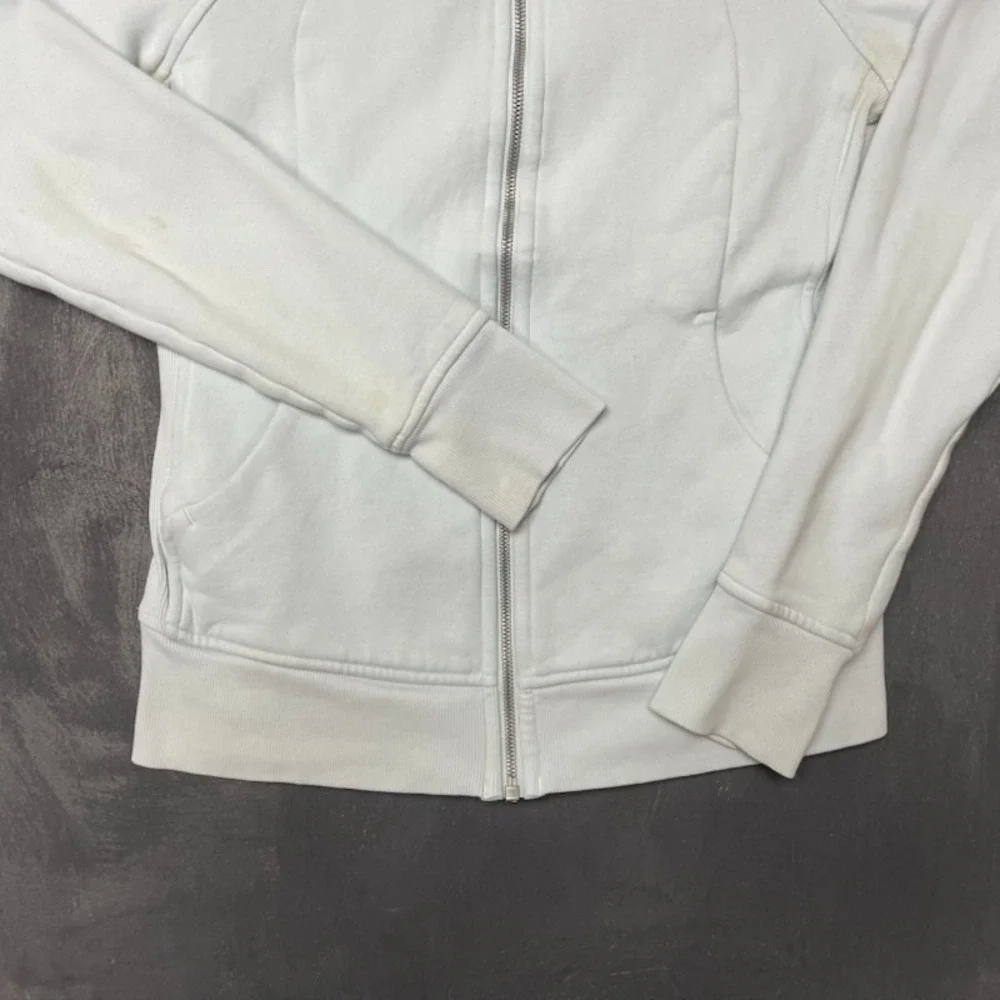 Lululemon Scuba Full-Zip Hoodie classic athletic sweater womens Sz 6 - Picture 3 of 14